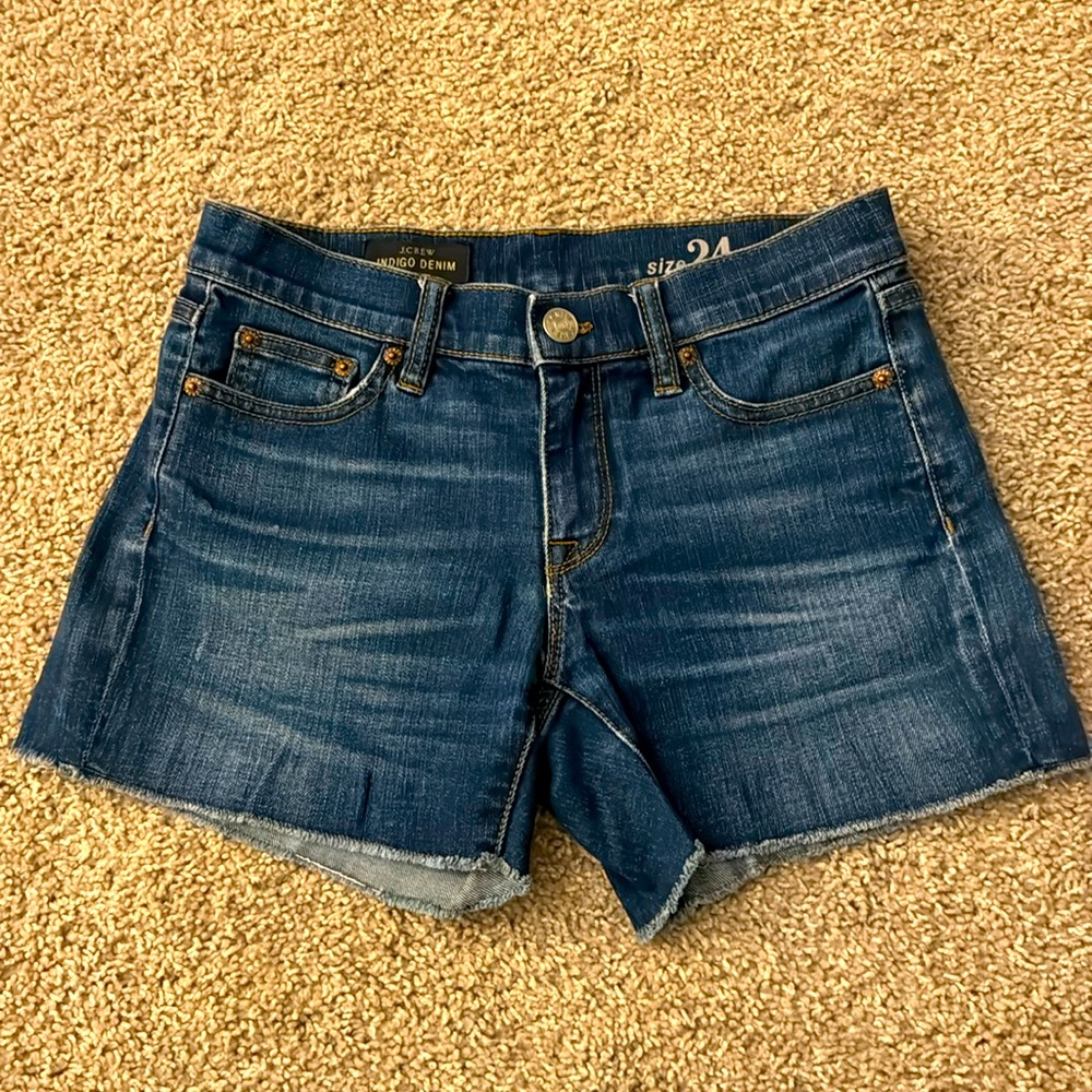 J Crew indigo denim size 24 short